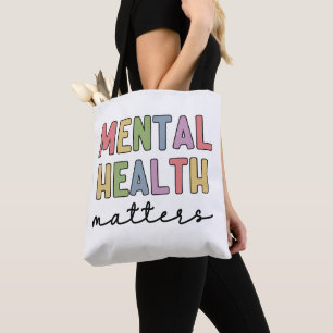 Psychische Gesundheit zählt   Bewusstsein für psyc Tasche