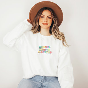 Psychische Gesundheit   Zitat Koni Peach Candy Sweatshirt