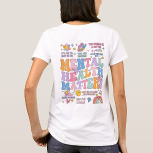 Psychische Gesundheitsfragen, positive Zitate, far T-Shirt