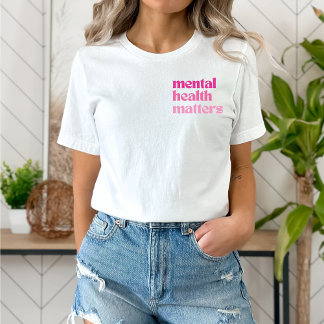 Psychische Gesundheitsfragen Retro Zitat Barbecore T-Shirt