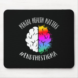 Psychische Gesundheitsprobleme glücklich Ende Stig Mousepad