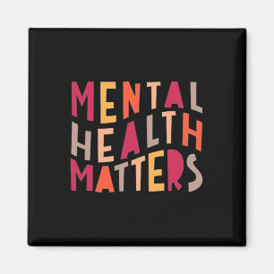 Psychische Gesundheitsprobleme Motivierend Magnet