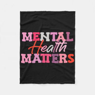 Psychische Gesundheitsprobleme Nationales Stressbe Fleecedecke