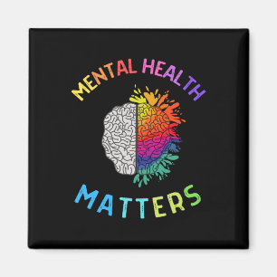 Psychische Gesundheitsprobleme Sensibilisierung fü Magnet