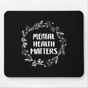 Psychische Gesundheitsprobleme Sensibilisierung Su Mousepad