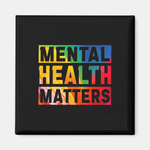 Psychische Gesundheitsprobleme Sensibilisierungsmo Magnet
