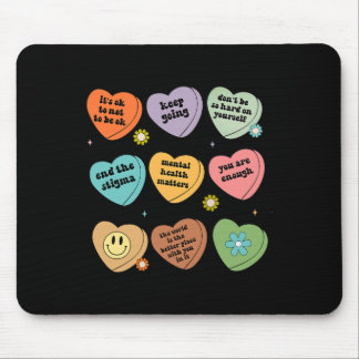 Psychische Gesundheitsprobleme Sie sind genug Selb Mousepad