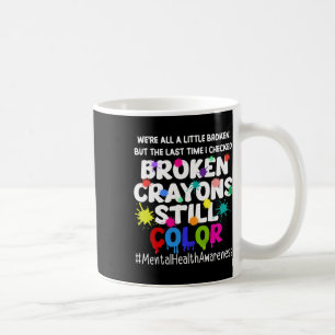 Psychische Gesundheitstherapie Depressionsbewussts Kaffeetasse