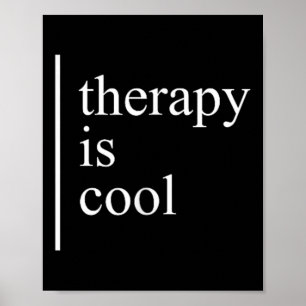 Psychische Gesundheitstherapie ist Cooles Bewussts Poster