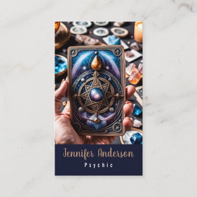 Psychische Karten für mittlere Unternehmen (Vorderseite)