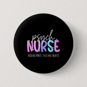 Psychische Krankenpflege Psychiatrie berühren Herz Button