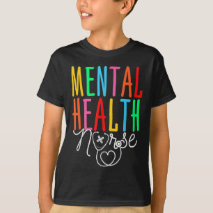 Psychische Krankenversorgung Stethoscope Mental He T-Shirt