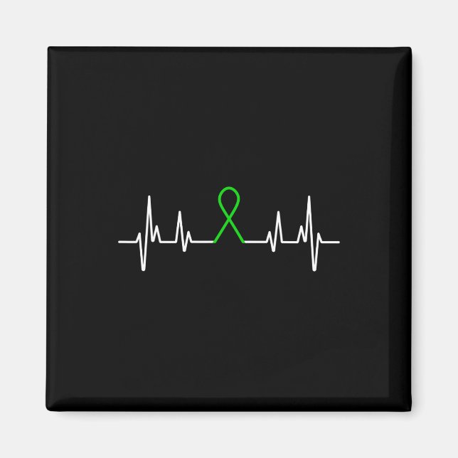 Psychische Krankheiten Grüne Multifunktionsleiste  Magnet (Vorne)