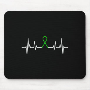 Psychische Krankheiten Grüne Multifunktionsleiste Mousepad