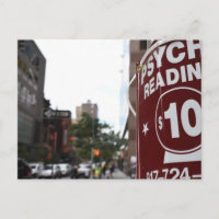 Psychische Lesungen New York City Street Fotografi