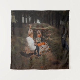 Psychische Reader Medium Hexy Dark Occult Kunst Wandteppich