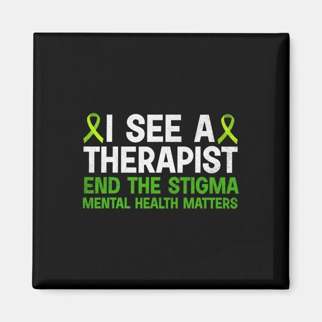 Psychische Sensibilisierungskur beendet das Stigma Magnet (Vorne)
