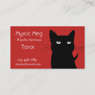 Psychische, Tarot- und Glücksspieldienstleistunge Visitenkarte