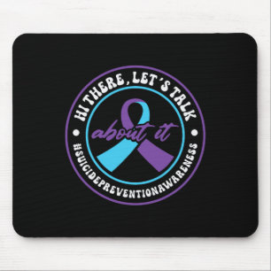 Psychische Unterstützung 988 Woche zur Prävention Mousepad