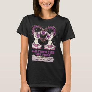 Psychische Verbindung Valentinstag T-Shirt