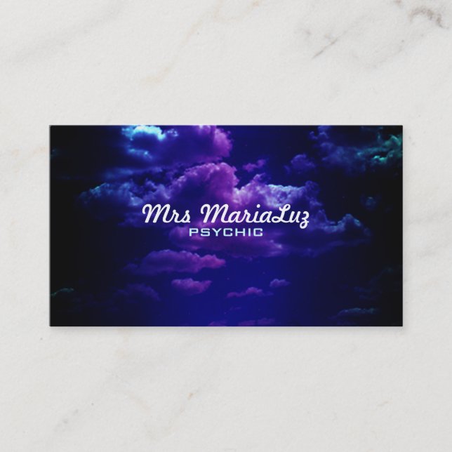 Psychische Visitenkarten Visitenkarte (Vorderseite)