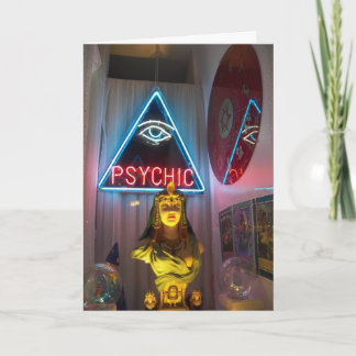 Psychische Wahrsagerei-Geburtstags-Karte Karte