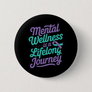 Psychische Wellness Gesundheitsbewusstsein Suizid  Button