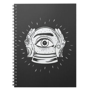 Psychische Zystal-Talente Notizblock