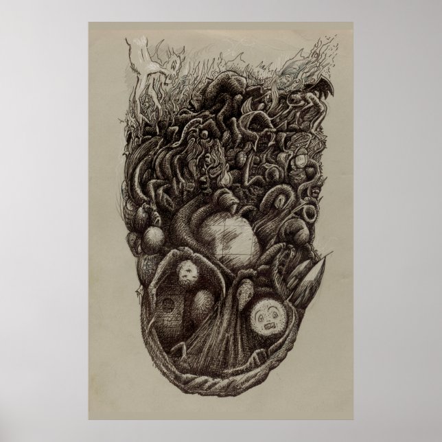 Psychischer Angriff Poster (Vorne)