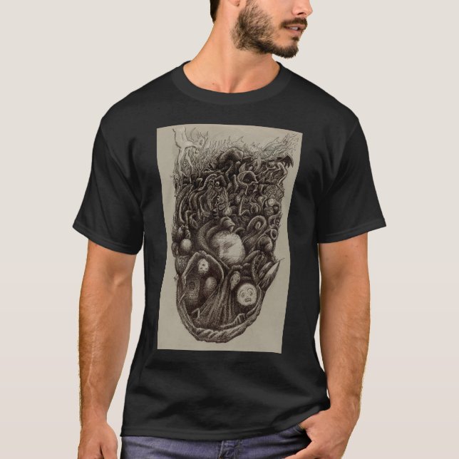 Psychischer Angriff T-Shirt (Vorderseite)