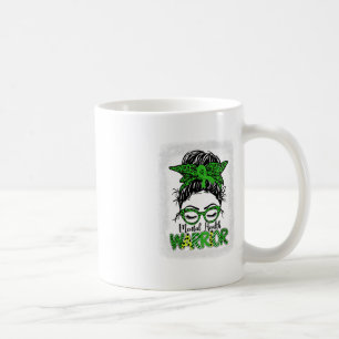 Psychischer Gesundheitsschutz - Messy Bun Women Ps Kaffeetasse