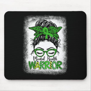 Psychischer Gesundheitsschutz - Messy Bun Women Ps Mousepad