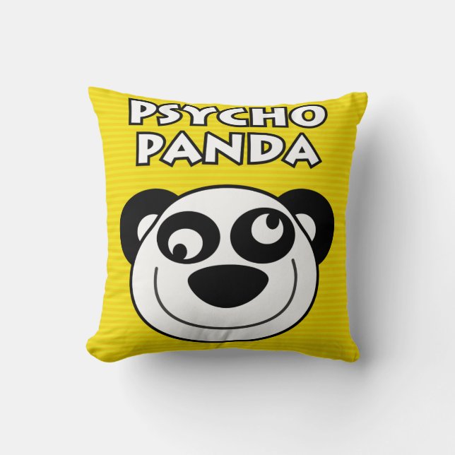Psychischer Panda Kissen (Vorderseite)
