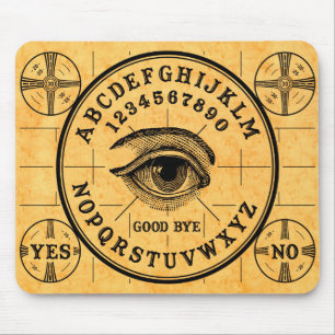 Psychisches Augen-sprechenbrett Mousepad
