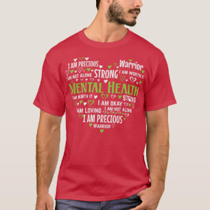 Psychisches Bewusstsein für das Herz schließt das T-Shirt