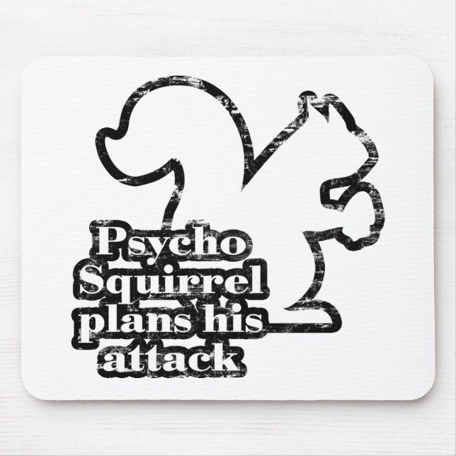 Psychisches Eichhörnchen Mousepad (Vorne)