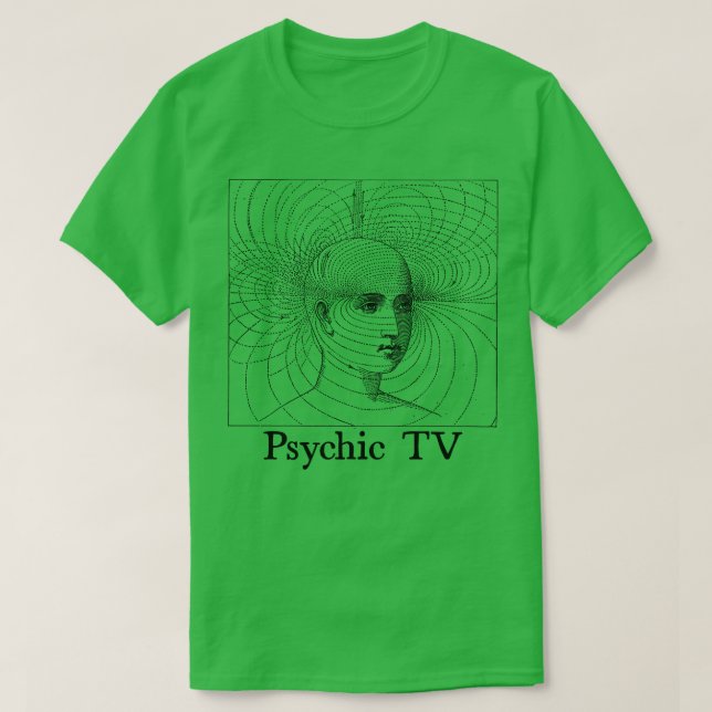 Psychisches TV-Lüfterdesign 2 T-Shirt (Design vorne)