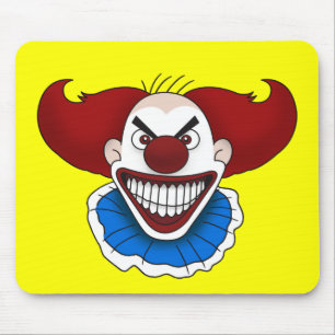 Psycho-Clown-Mauspad Mousepad