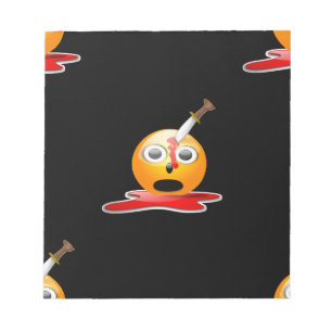 Psycho Emoji Notizblock