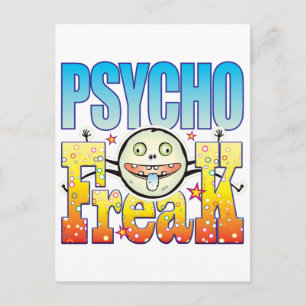 Psycho Freaky Freak Postkarte