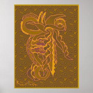 "PSYCHO" GICLEE-DRUCKER POSTER