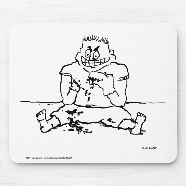 Psycho Kid Mouse Pad Mousepad (Vorne)