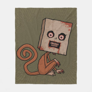 Psycho Sack Monkey Fleecedecke