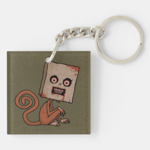 Psycho Sack Monkey Schlüsselanhänger