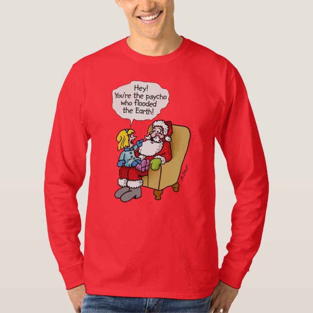 PSYCHO SANTA - T - Shirt (Vorderseite)