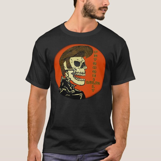 Psychobilly Regeln T-Shirt (Vorderseite)