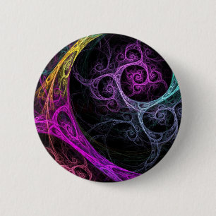 psychodelisch button
