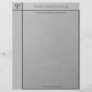 Psychologe-Briefkopf Briefbogen