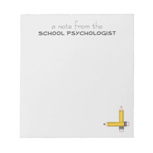 Psychologe Classic Note Pad Notizblock
