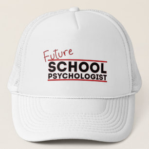 Psychologe der künftigen Schule Truckerkappe
